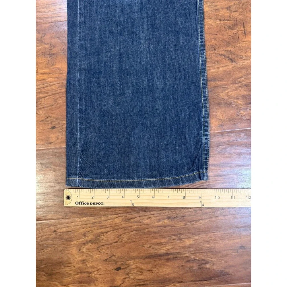 Levis Jeans Mens 38x32 Blue 569 Loose Baggy Relaxed Faded Comfort Denim Pants
